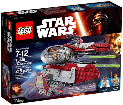 LEGO Set-Obi-Wan's Jedi Interceptor-Star Wars / Star Wars Episode 3-75135-1-Creative Brick Builders